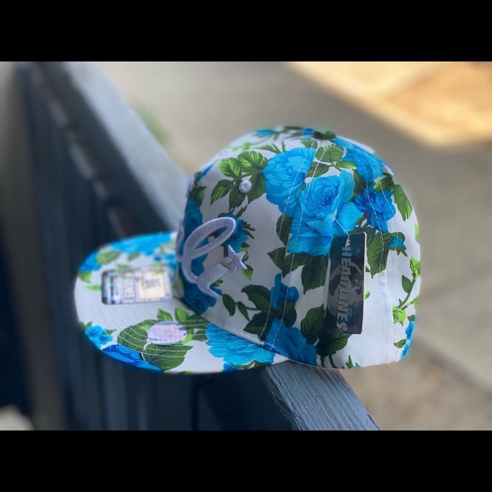 Headlines CALI ALOHA Floral Hat Embroidered Cap